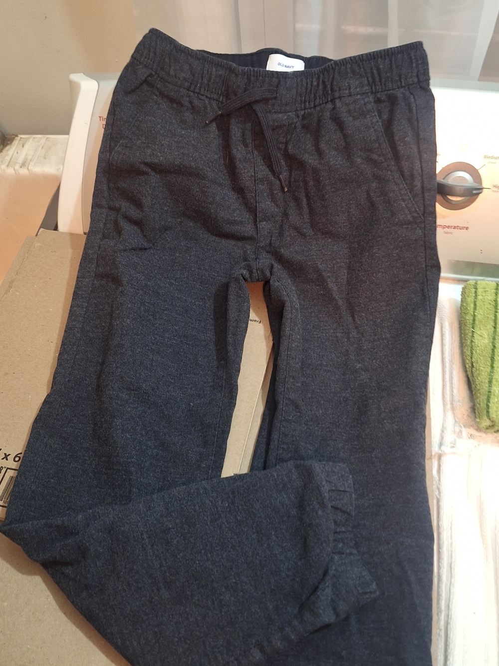 Old Navy Kids Charcoal Drawstring Joggers